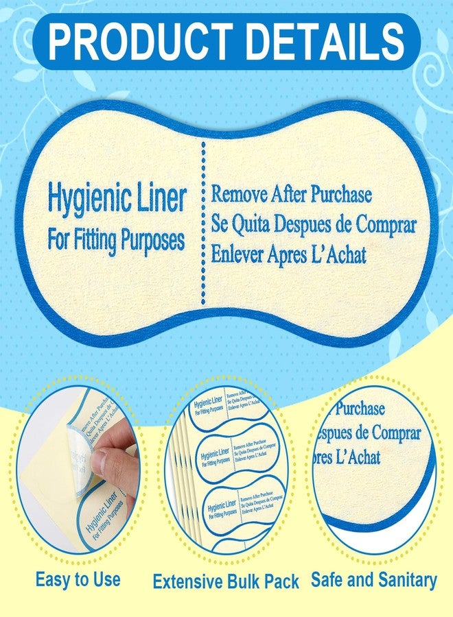 Dunzoom 500 Pcs Adhesive Protective Hygiene Try on Sticker Hygiene Strip Bulk for Swimwear Underwear Panty Liners Bikini - Image 3